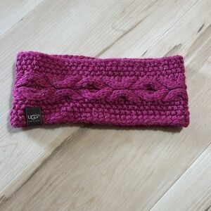 UGG Australia Pink Knit Headband
